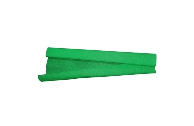 PAPEL CREPOM 48CM X 2M VERDE BANDEIRA - ROLO