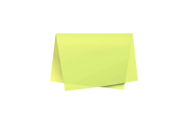 PAPEL DE SEDA AMARELO 48X60 CM - FOLHA