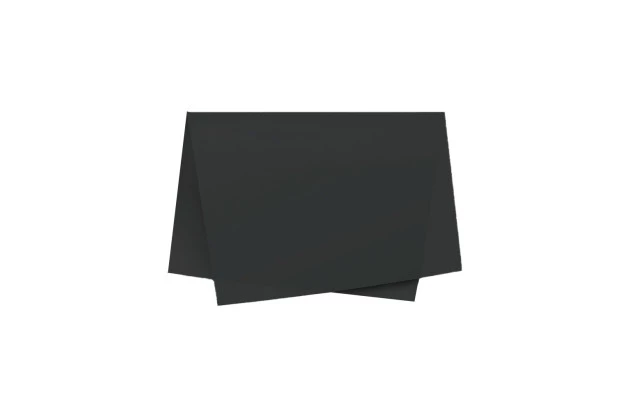 PAPEL DE SEDA PRETO 48X60 CM - FOLHA