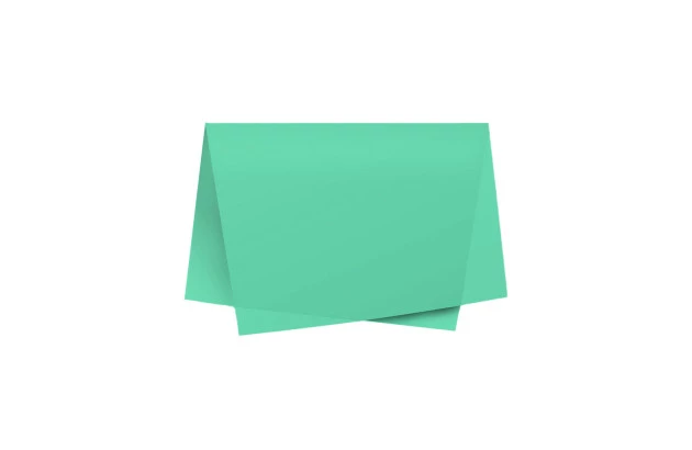 PAPEL DE SEDA VERDE BANDEIRA 48X60 CM - FOLHA
