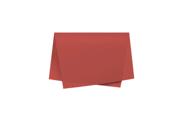 PAPEL DE SEDA VERMELHO 48X60 CM - FOLHA