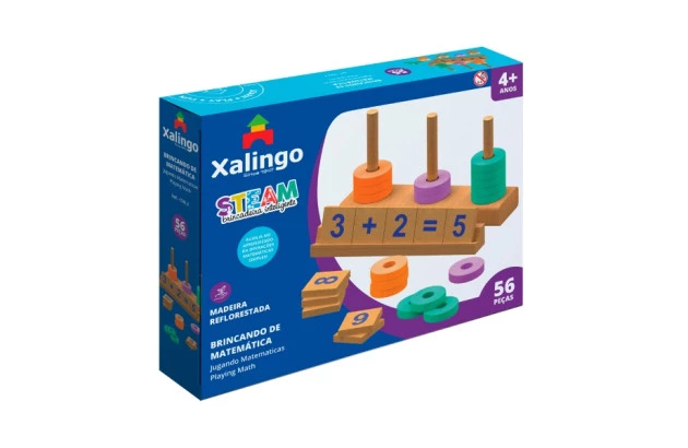 JOGO STEAM BRINCANDO DE MATEMATICA XALINGO