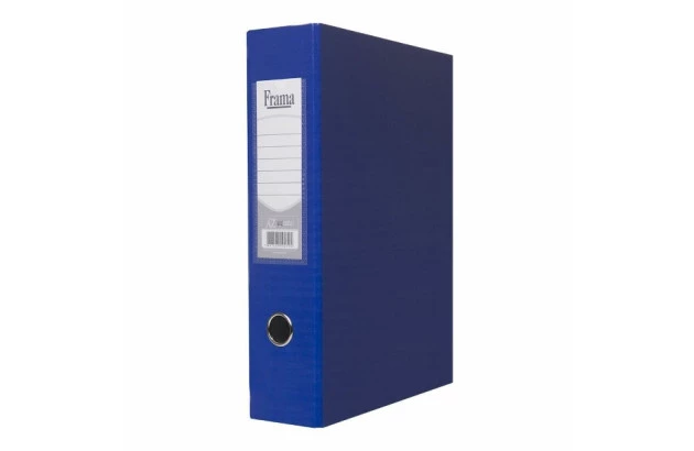 PASTA REGISTRADORA AZ OFÍCIO LOMBO LARGO USUAL AZUL - 28X8X34,5CM - UNDIDADE | FRAMA
