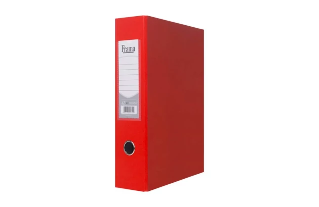 PASTA REGISTRADORA AZ OFÍCIO LOMBO LARGO USUAL VERMELHO - 28X8X34,5CM - UNDIDADE | FRAMA