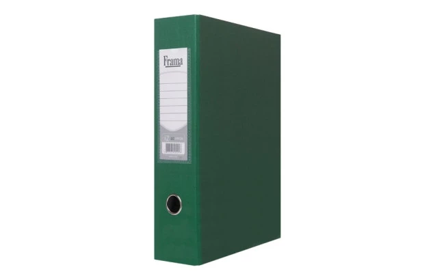 REGISTRADORA AZ OFÍCIO LOMBO LARGO USUAL VERDE - 28X8X34,5CM - UNDIDADE | FRAMA