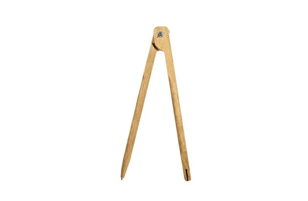 COMPASSO PARA QUADRO GIZ 40CM MADEIRA PINUS 2930 SOUZA