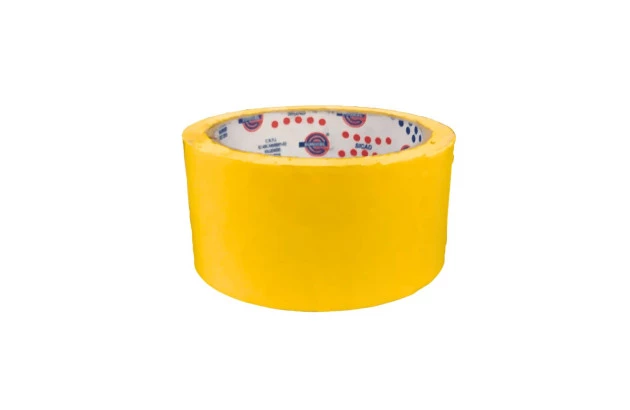 FITA ADESIVA PP 32 COLORIDO 24X50 AMARELO EUROCEL
