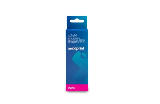 REFIL DE TINTA EPSON COMPATIVEL T504M 70ML MAGENTA EPS MAGG - MAXPRINT 6116833