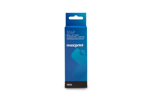 REFIL DE TINTA EPSON COMPATIVEL T504P 127ML PRETA EPS BLKG - MAXPRINT 6116814