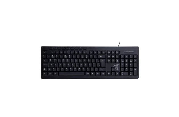 TECLADO COM FIO USB 2.0 PRETO TEXTBOOK - MAXPRINT 60000149