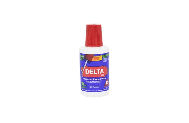 CORRETIVO LIQUÍDO BRANCO 18ML DELTA PRO - 1001-S