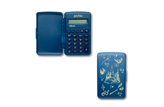 CALCULADORA 8 DÍGITOS FLIP HARRY POTTER LETRON 99342
