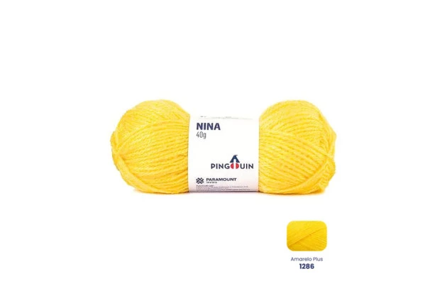 NOVELO DE LA NINA 40G AMARELO PLUS 1286 PINGOUIN