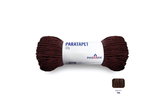 NOVELO DE LA GROSSA PARATAPET 100G MARROM 716 PINGOUIN