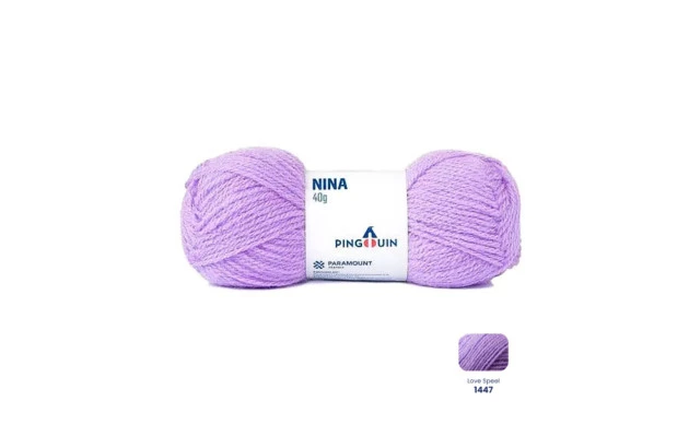 NOVELO DE LA NINA 40G LILAS - LOVE SPEEL 1477 PINGOUIN