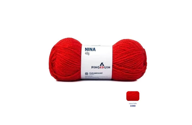 NOVELO DE LA NINA 40G VERMELHO LAVA FALLS 3390 PINGOUIN