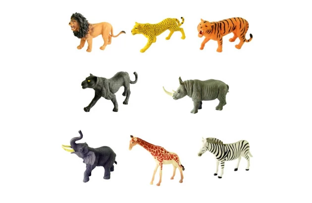 BRINQUEDO ANIMAIS SELVAGENS 15CM ART BRINK