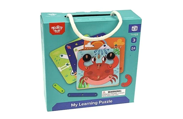 QUEBRA CABEÇA APRENDIZAGEM | MY LEARNING PUZZLE - TOOKY TOY