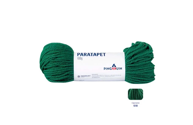 NOVELO DE LA GROSSA PARATAPET 100G VERDE CIPRESTE 618 PINGOUIN