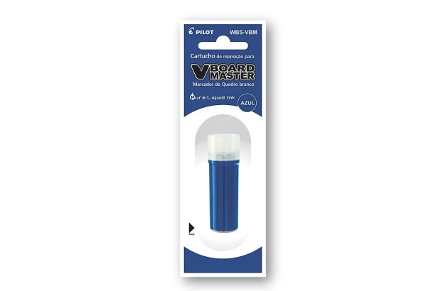 REFIL PARA MARCADOR DE QUADRO BRANCO V-BOARD MASTER AZUL - PILOT