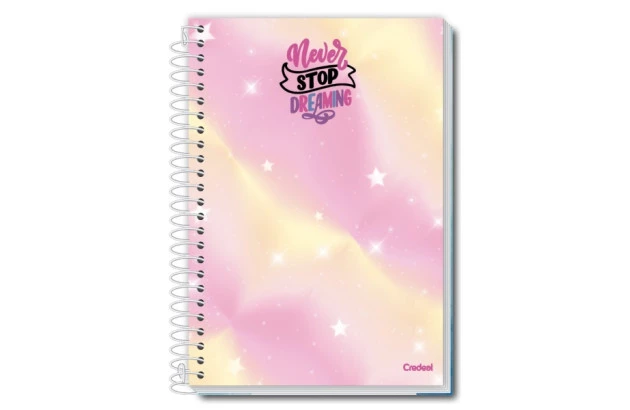 CADERNO CAPA DURA MOMENTS 10 MATERIAS CREDEAL