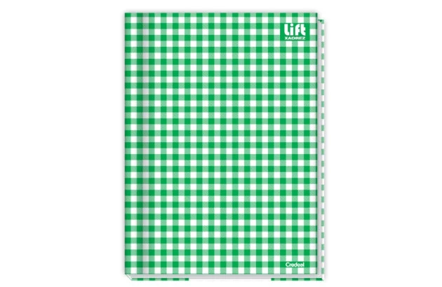 CADERNO CAPA DURA BROCHURA XADREX 1 MATERIAS CREDEAL