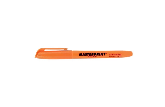 MARCA TEXTO LARANJA MP 612 - MASTEPRINT