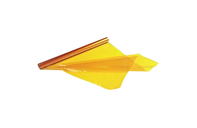 PAPEL CELOFANE POLIPROPILENO AMARELO 70X90CM - FOLHA