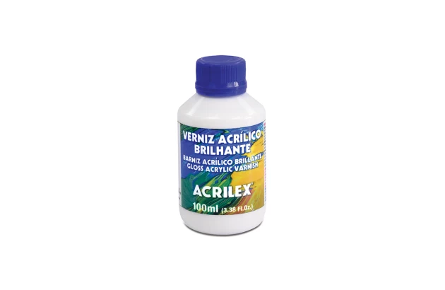 VERNIZ ACRÍLICO BRILHANTE PARA MANUALIDADES 100ML ACRILEX 1501