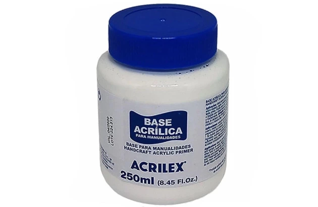 BASE ACRÍLICA PARA ARTESANATO 250ML ACRILEX 3425