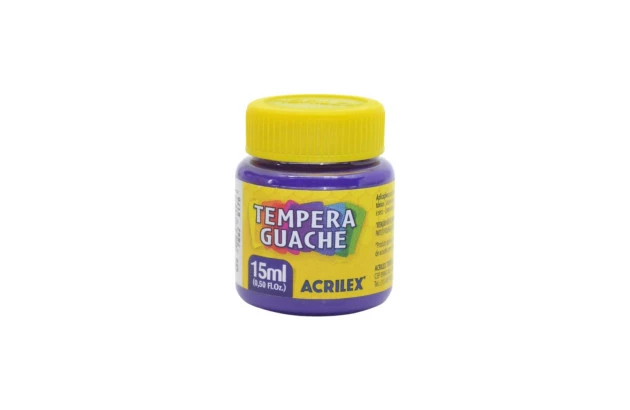 TINTA GUACHE 15ML VIOLETA 516 ACRILEX - UNIDADE