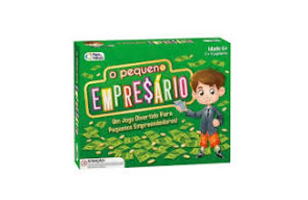 JOGO DE TABULEIRO O PEQUENO EMPRESARIO | + 6 ANOS - 2 A 4 JOGADORAS | PAIS & FILHOS