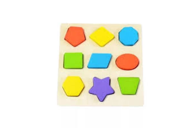 BRINQUEDO EDUCATIVO FORMAS GEOMÉTRICAS PAIS &  FILHOS