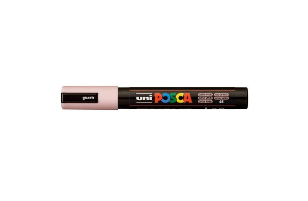 CANETA UNI POSCA PC-5M MEDIUM ROSA CETIM