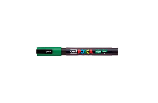 CANETA UNI POSCA PC-3M FINA VERDE