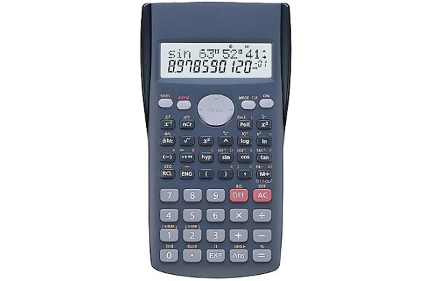 CALCULADORA CIENTÍFICA 12 DIGITOS 240 FUNÇÕES PRETA BATERIA AG13 82MS GATTE