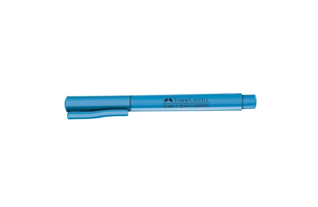 MARCA TEXTO GRIFPEN AZUL PONTA CHANFRADA - FABER CASTELL MT/AZZF