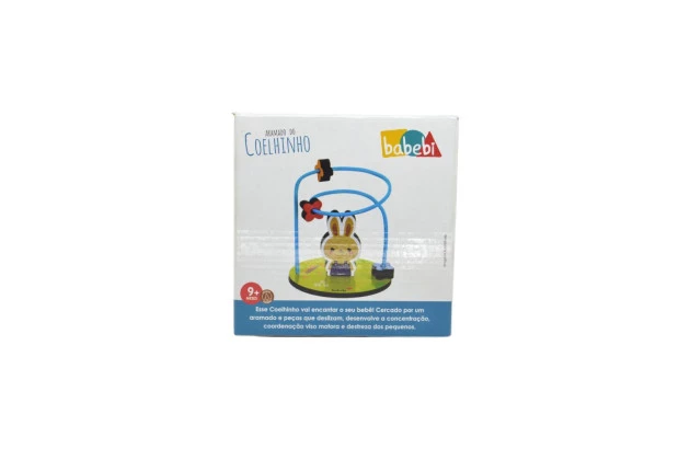 BRINQUEDO ARAMADO DO COELHINHO MDF BABEBI