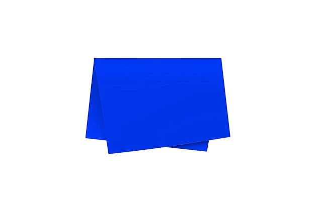 FOLHA DE PAPEL COLOR SET LISO AZUL ESCURO DUPLA FACE 48X66CM