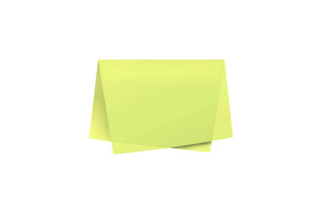 PAPEL DE SEDA AMARELO 48X60 CM - FOLHA