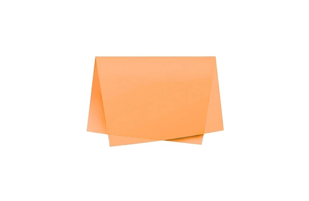 PAPEL DE SEDA LARANJA 48X60 CM - FOLHA