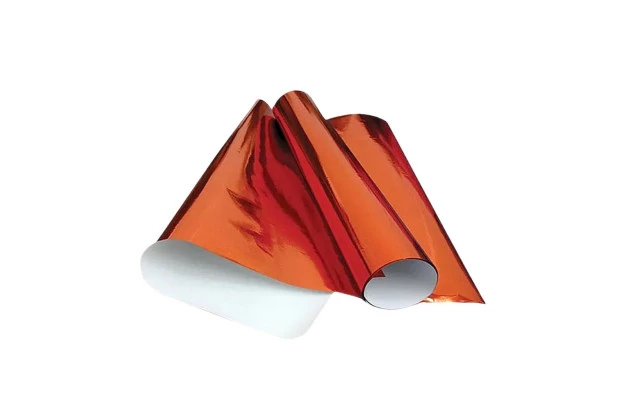 PAPEL LAMINADO 48X60CM VERMELHO - FOLHA