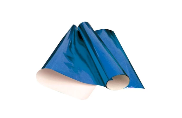 PAPEL LAMINADO 48X60CM AZUL - FOLHA