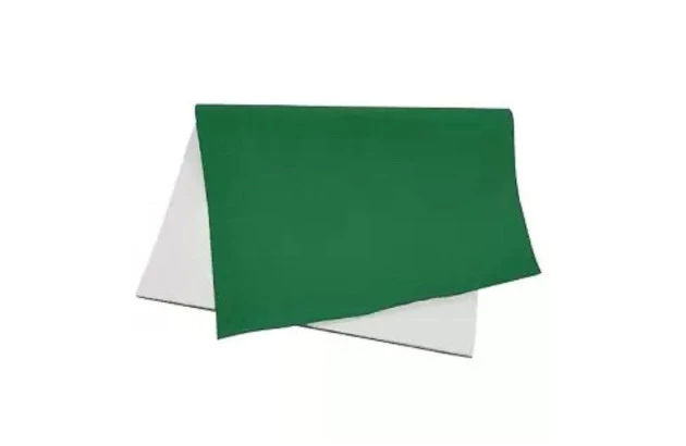 PAPEL CAMURÇA 40X60CM VERDE BANDEIRA - FOLHA