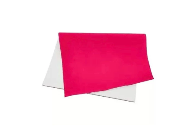 PAPEL CAMURÇA 40X60CM PINK - FOLHA
