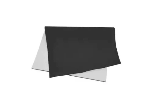 PAPEL CAMURÇA 40X60CM PRETO - FOLHA