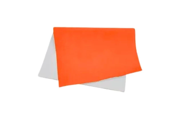 PAPEL CAMURÇA 40X60CM LARANJA - FOLHA