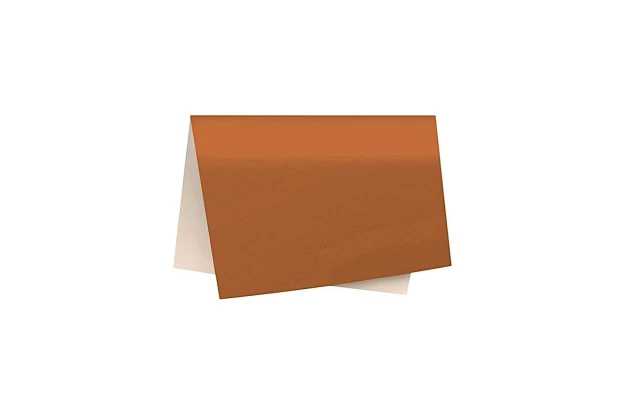 PAPEL CARTÃO FOSCO MARROM 48X60 CM - FOLHA