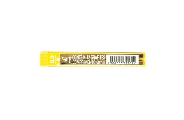 MINA DE GRAFITE 0.3 MM B COM 12 UNIDADES - PILOT