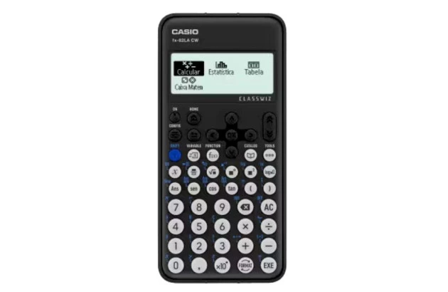 CALCULADORA CIENTÍFICA CASIO 300 FUNÇÕES FX-82LACW | 3 ANOS DE GARANTIA